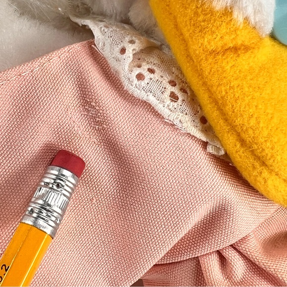 Vintage Disney Baby Donald Daisy Duck Plush Stuffed Crawling Disneyland Lot of 2 - Picture 14 of 16